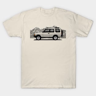 Drawing of the most offroader SUV ever! T-Shirt